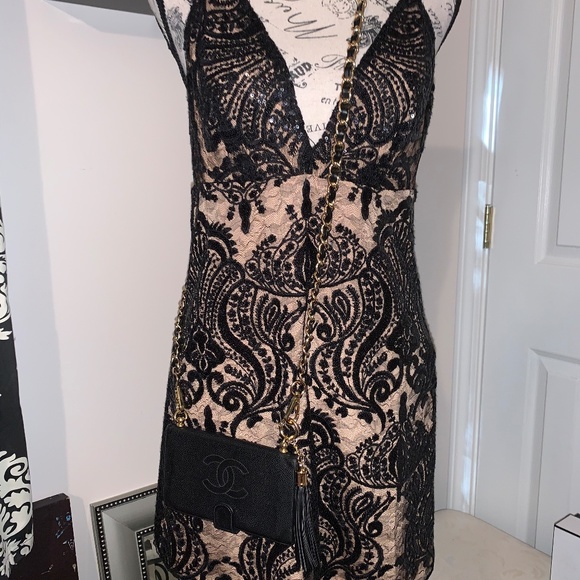 Free People Stunning Night Shimmer Mini Dress - Picture 8 of 13